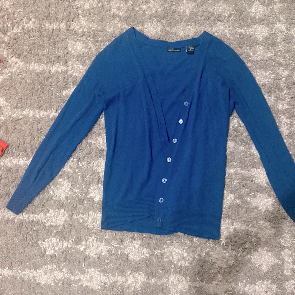 Blue Cardigan